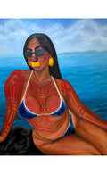 "Lake Lugano" 11in. by 17in. Print