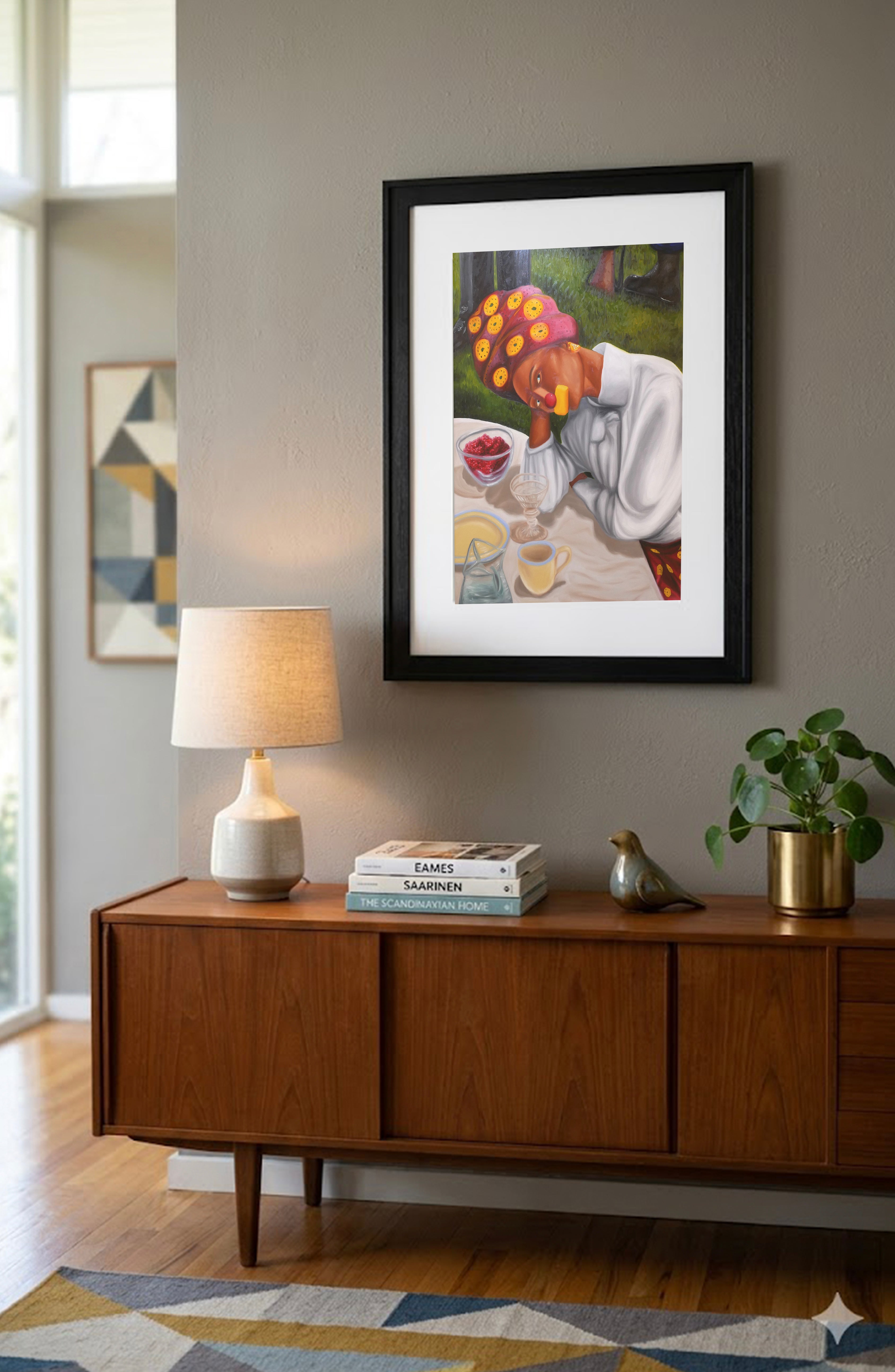 "Anthropologie Africana" 11in. by 17in. Print